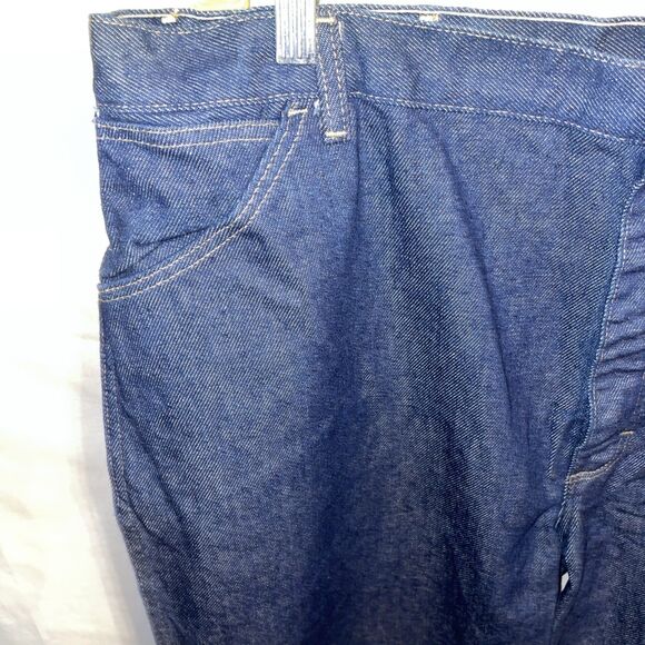Bulwark FR Men’s Straight Jeans Size 42 X 32 Dark Blue Workwear Rugged NWOT - Picture 6 of 12